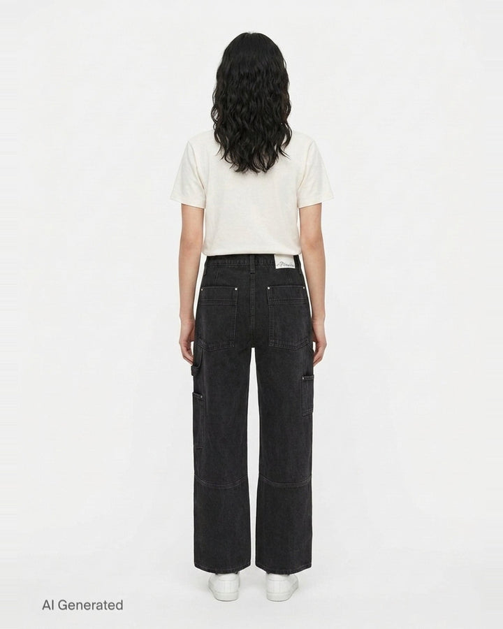 Denim Carpenter Pants | 3.1 Phillip Lim | Club21 - back