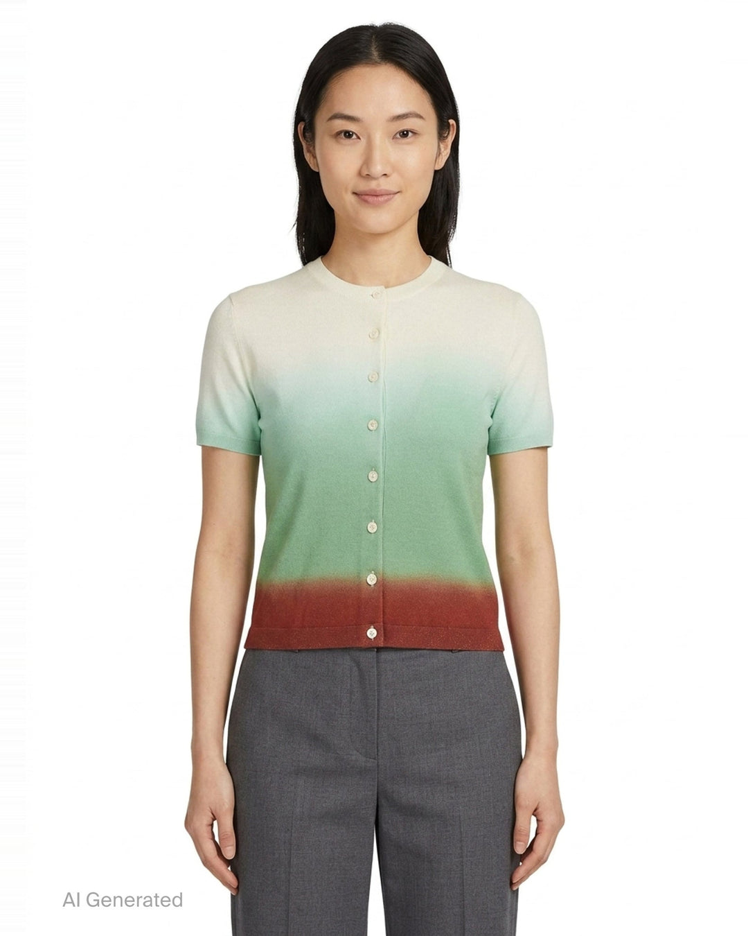 Lightweight Short Sleeve Button-Up Cardigan | 3.1 Phillip Lim | Club21 - front