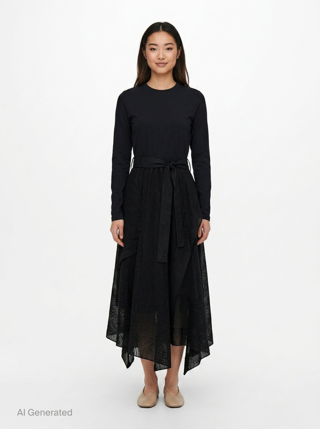 Long Sleeve Organza T-Shirt Dress | 3.1 Phillip Lim | Club21 - front