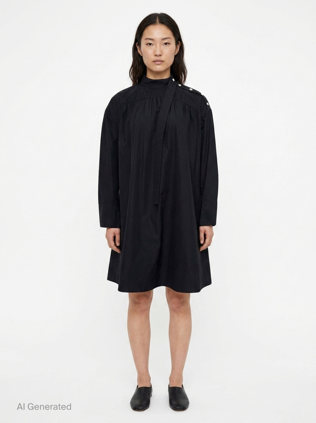 Long Sleeve Poplin Mini Dress | 3.1 Phillip Lim | Club21 - front