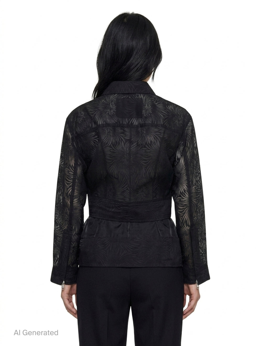 Organza Fil Coupé Double Layer Blouson | 3.1 Phillip Lim | Club21 - back