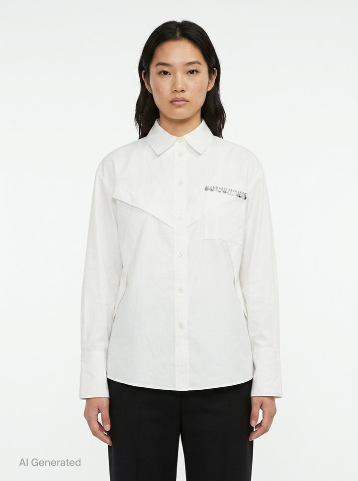 Poplin Oversized Shirt | 3.1 Phillip Lim | Club21 - front