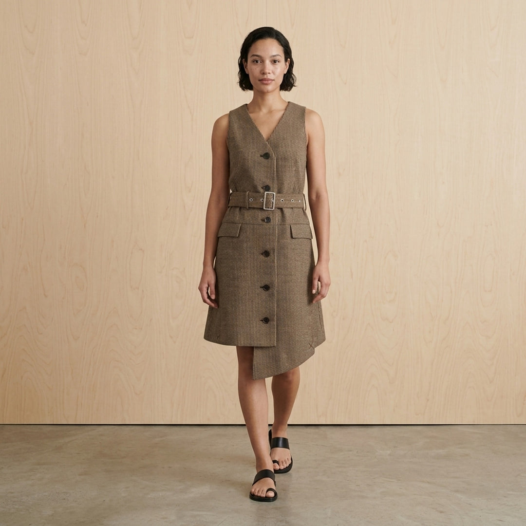 Tweed Belted Midi Dress | 3.1 Phillip Lim | Club21 - lifestyle