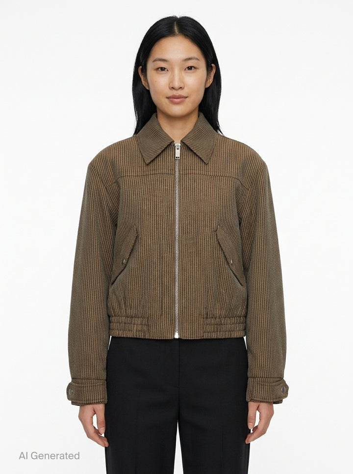 Tweed Blouson Bomber Jacket | 3.1 Phillip Lim | Club21 - front
