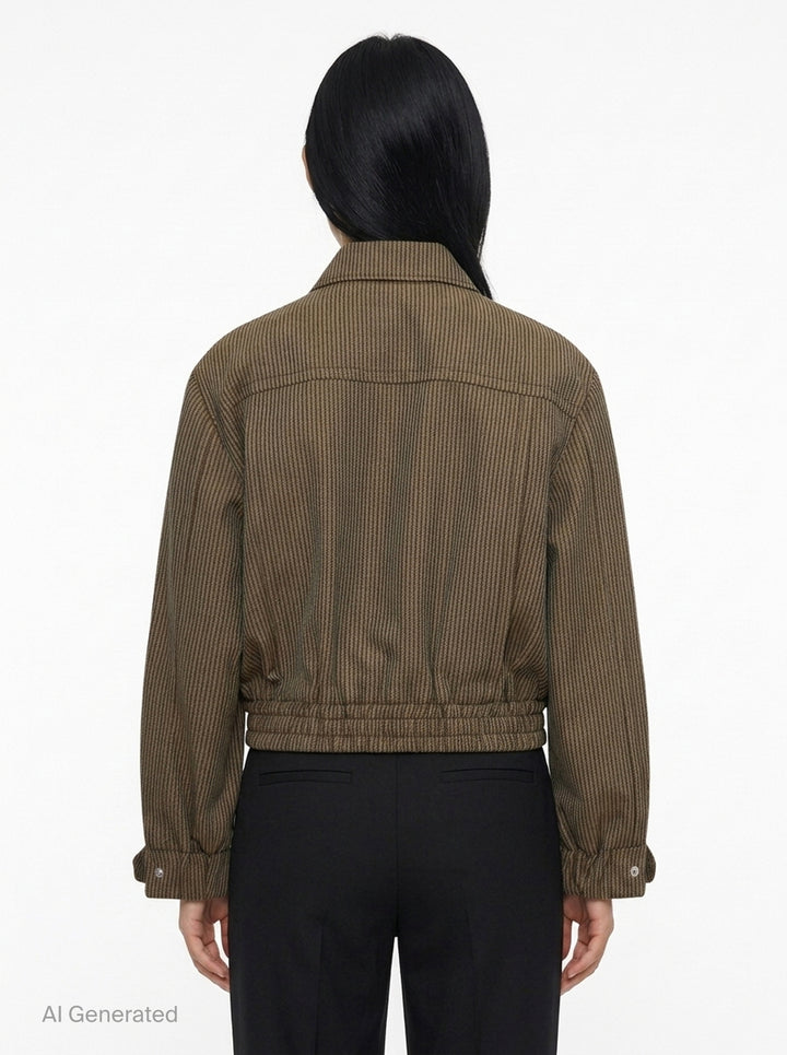 Tweed Blouson Bomber Jacket | 3.1 Phillip Lim | Club21 - back