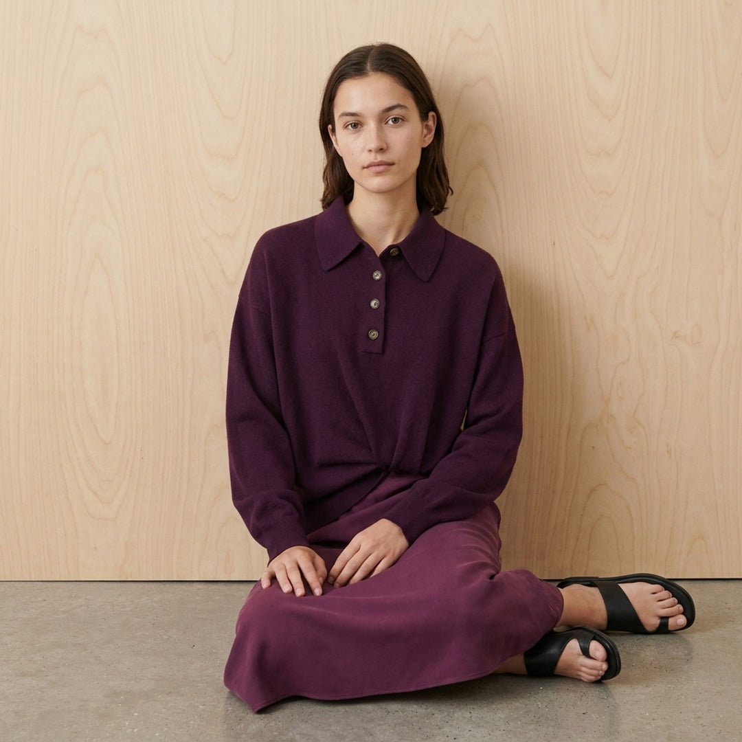 Ultrafine Merino Long Sleeve Polo Midi Dress | 3.1 Phillip Lim | Club21 - lifestyle