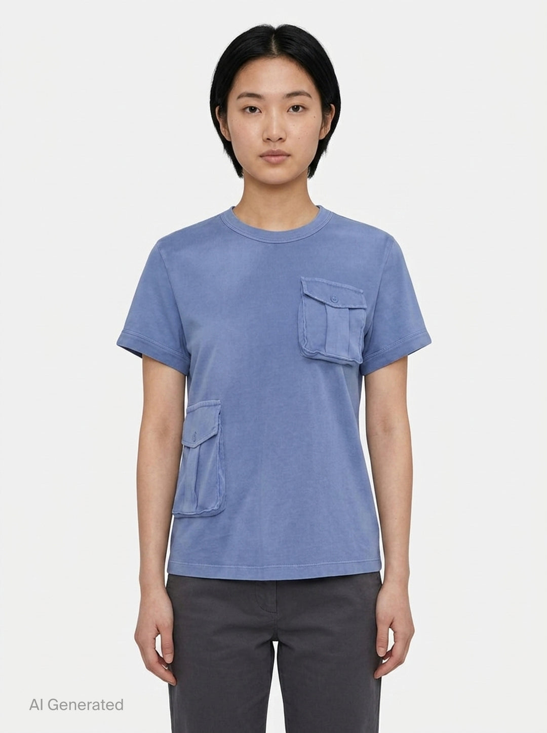Washed Patch Pocket Tee | 3.1 Phillip Lim | Club21 - front