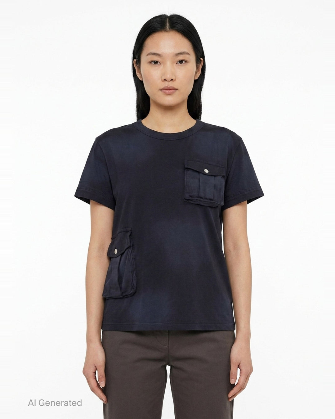 Washed Patch Pocket Tee | 3.1 Phillip Lim | Club21 - front