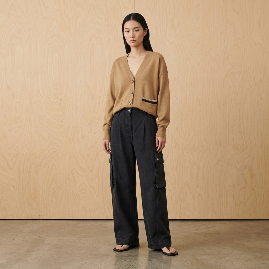 Wide Leg Denim Cargo Pants | 3.1 Phillip Lim | Club21 - lifestyle