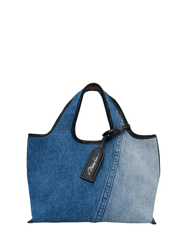 Denim Mini Market Tote