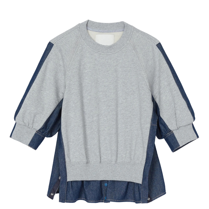 3.1_Phillip_Lim_34_Sleeve_French_Terry_Top_Grey