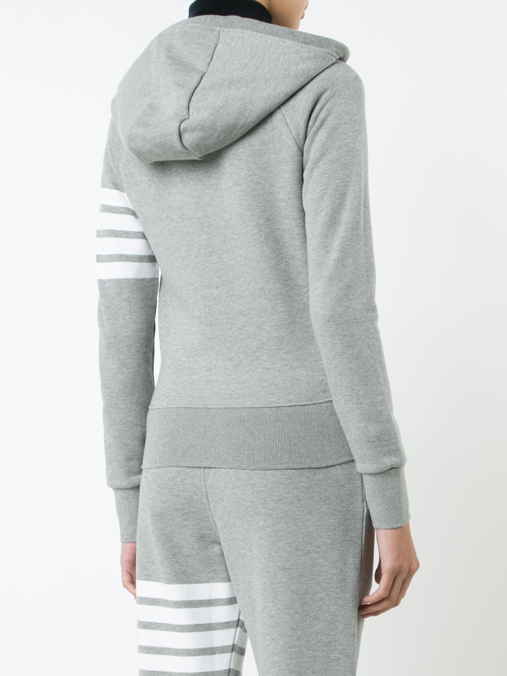 Zip Up Hoodie In Classic Loop