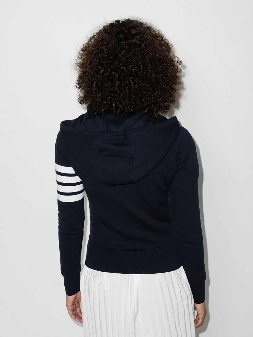 Zip Up Hoodie In Classic Loop