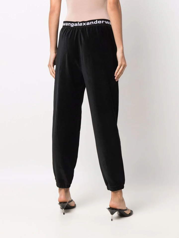 Stretch Corduroy Pant With Logo Waistband