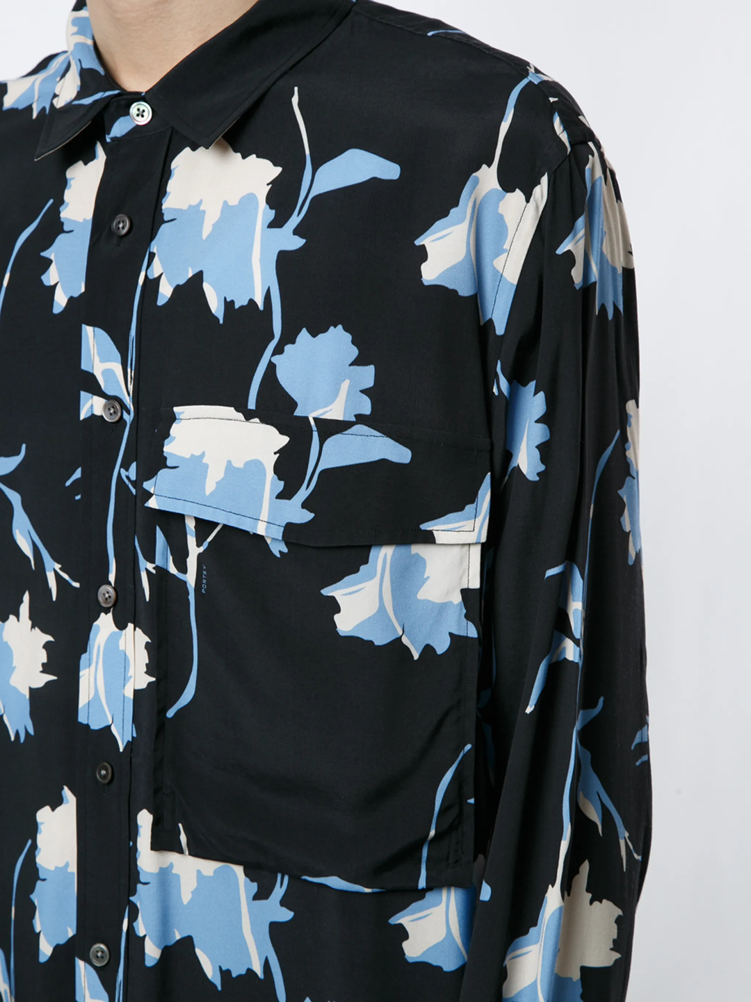 Floral Printed Long Sleeve Shirt