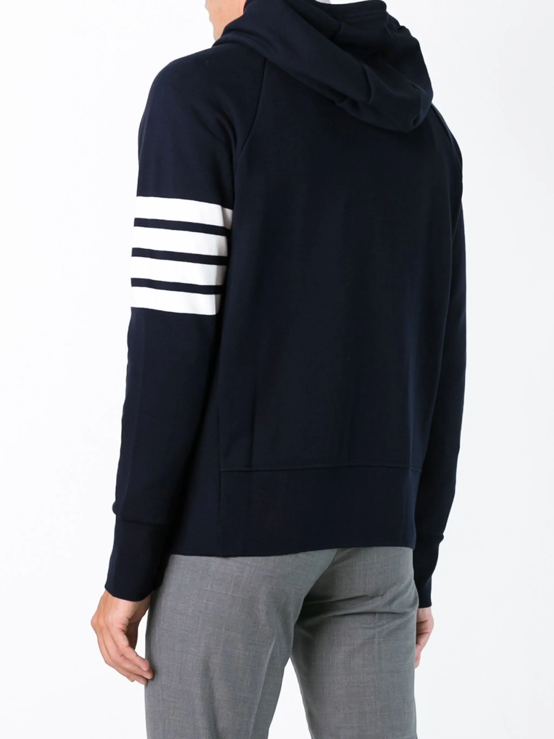 Classic Loopback 4-Bar Full Zip Hoodie