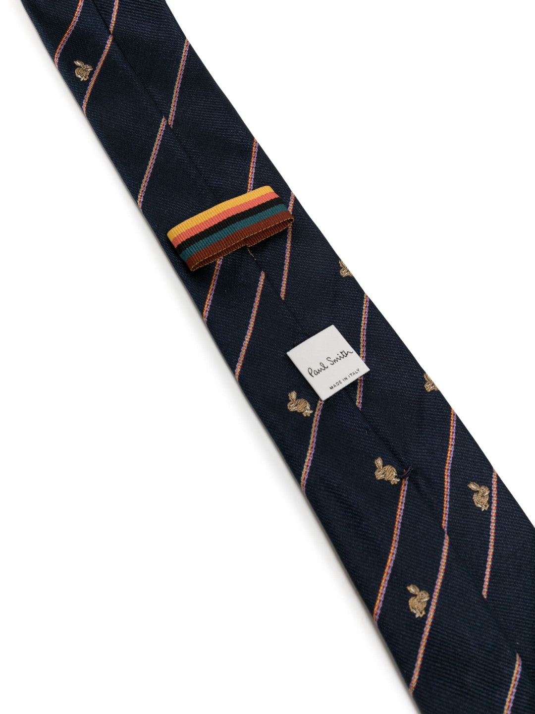 Men Tie Rabbit Stripe