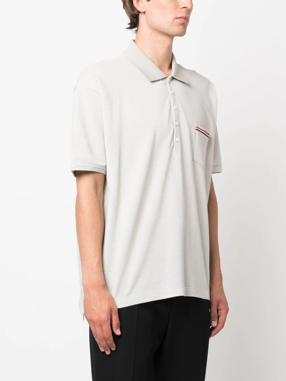 Oversized Short Sleeve Polo