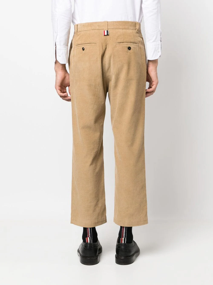 Unconstructed Straight Leg Pants