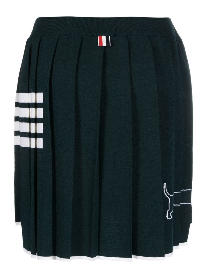 Hector Icon Pleated Mini Skirt