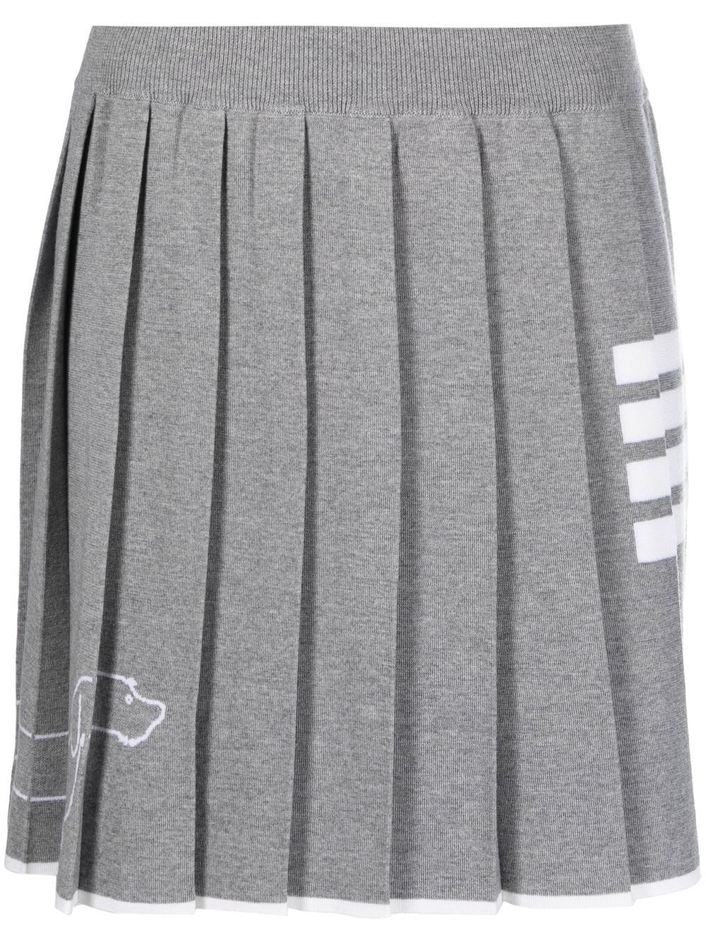 Hector Icon Pleated Mini Skirt