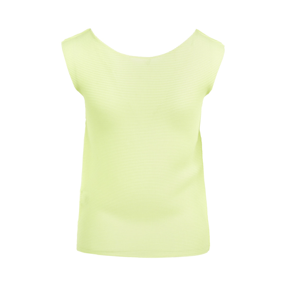 Stretch Pleats Tank Top