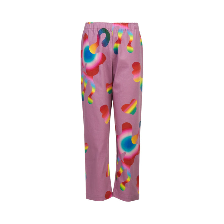 Rainbow Butterfly Stretch Pants