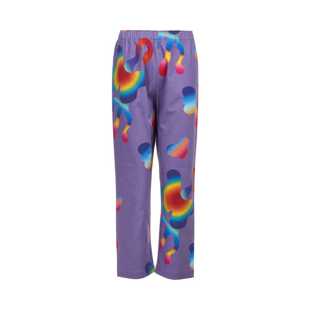 Rainbow Butterfly Stretch Pants