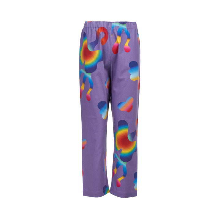 Rainbow Butterfly Stretch Pants