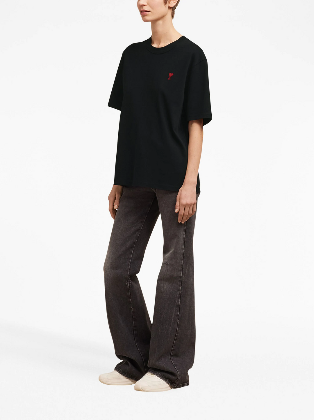 AMI De Coeur Boxy Fit T-Shirt