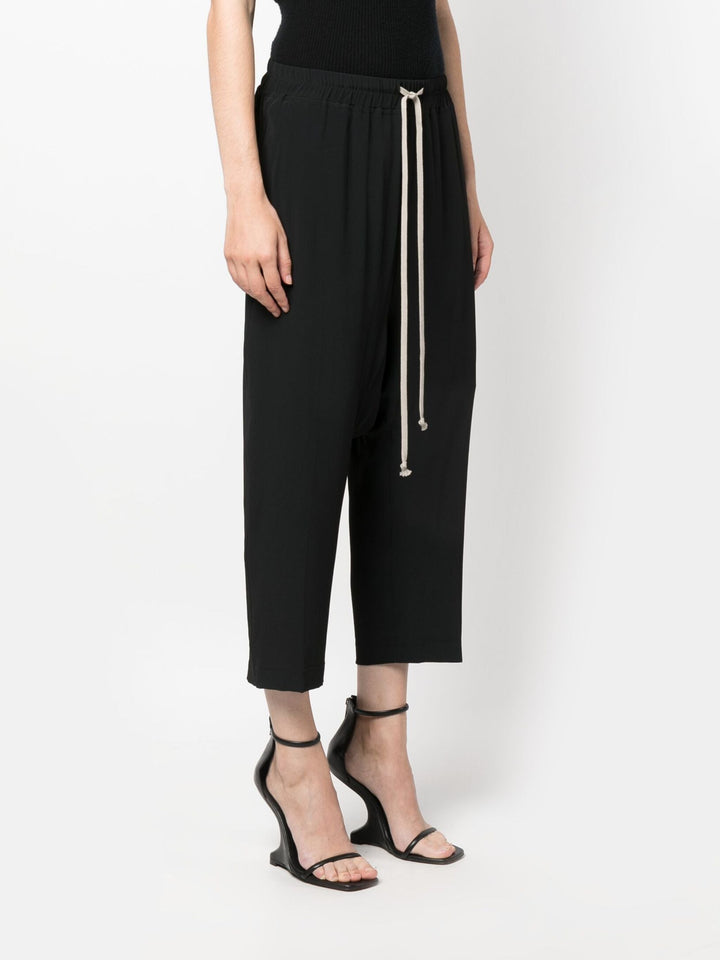 Pantaloni Drawstring Cropped Pants