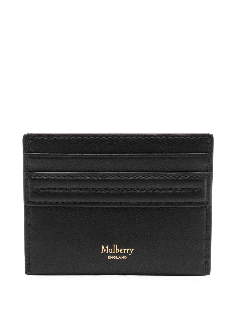 Mulberry Tree Credit Card Slip Black Micro Classic Grain