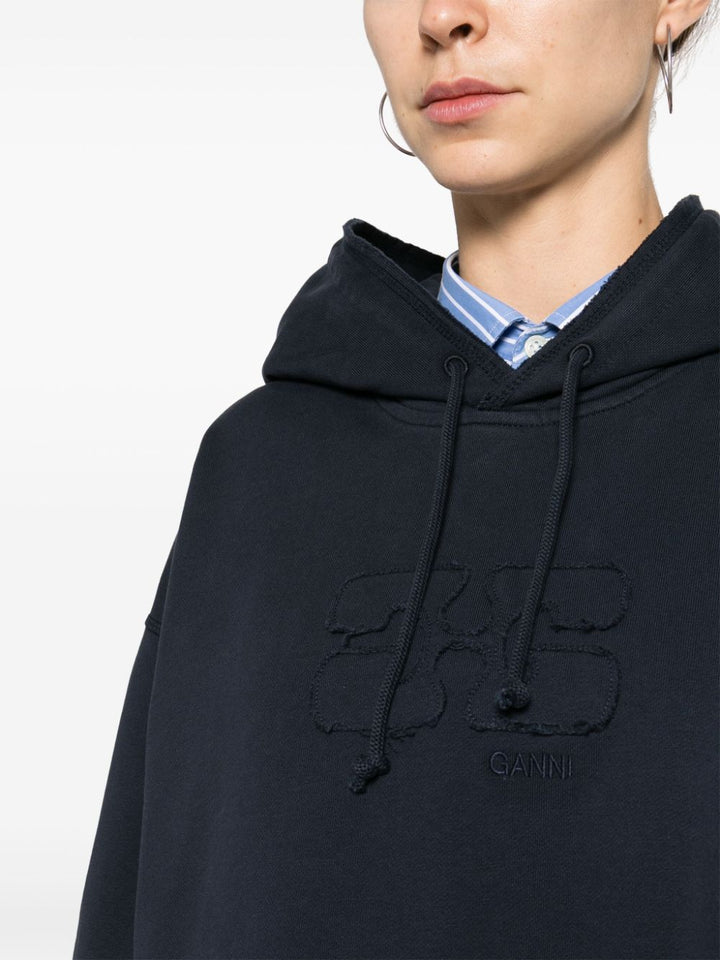 Isoli Cropped Oversized Hoodie