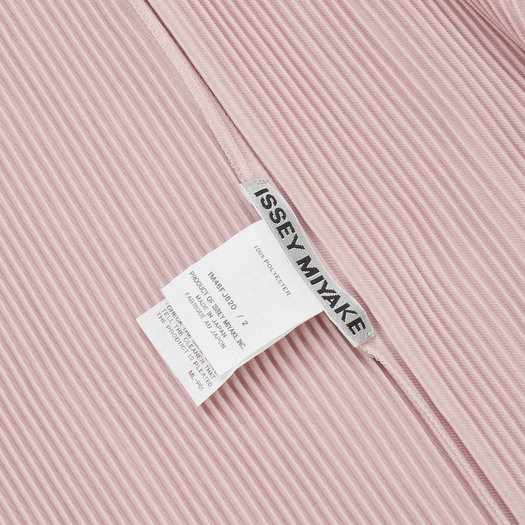 Leather Like Pleats Shirt