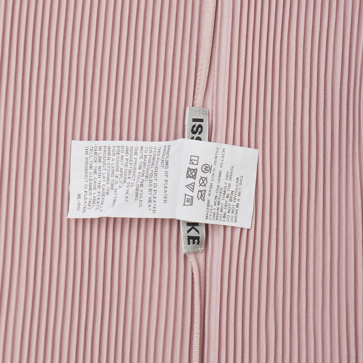 Leather Like Pleats Shirt