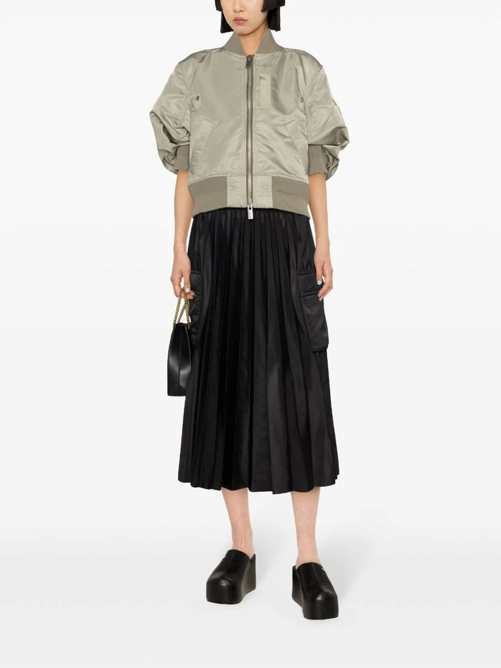 sacai Nylon Twill Blouson - view 2