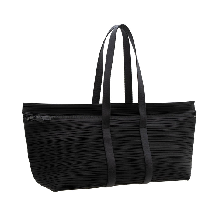 Pleats Boston Bag