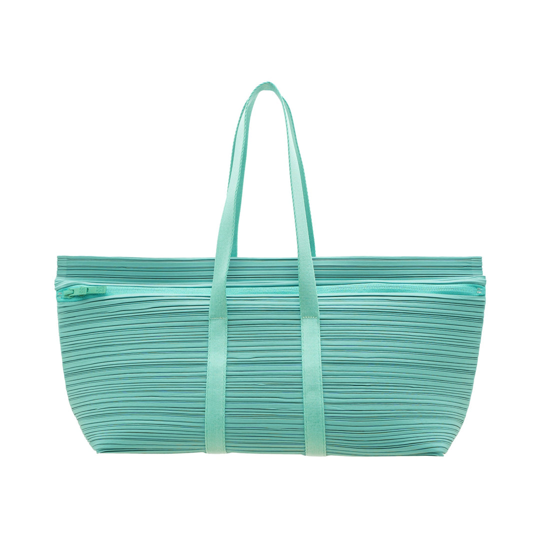 Pleats Boston Bag