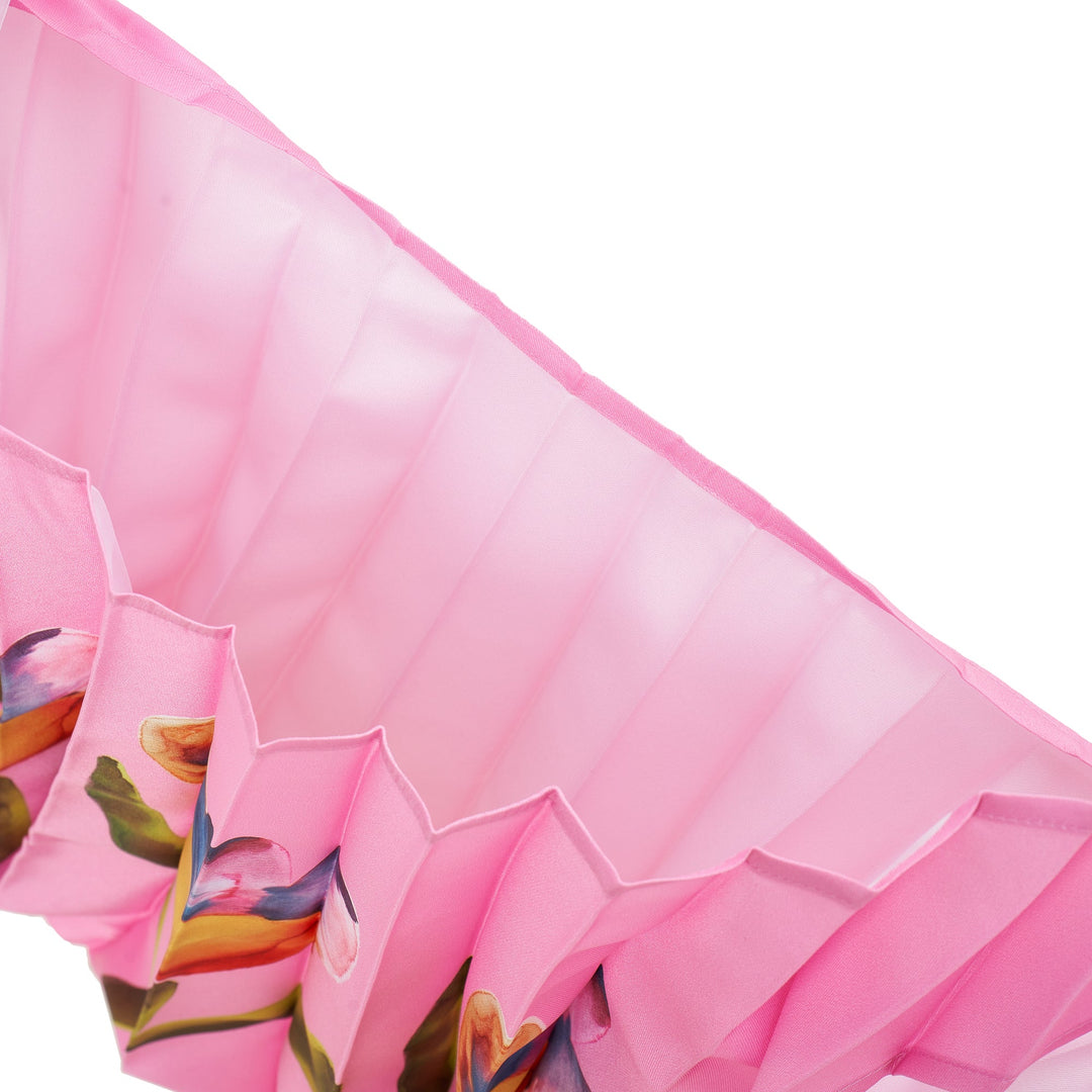 Water Flower Pleats Bag