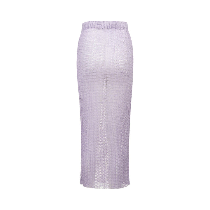 Netting Pleats Skirt