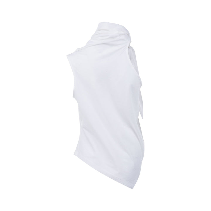 Cotton Knot Jersey Knit Top