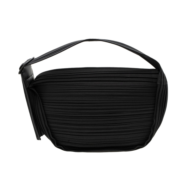 Pleats Half Moon Bag