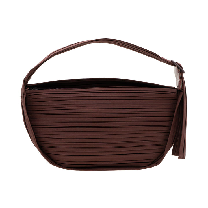 Pleats Half Moon Bag