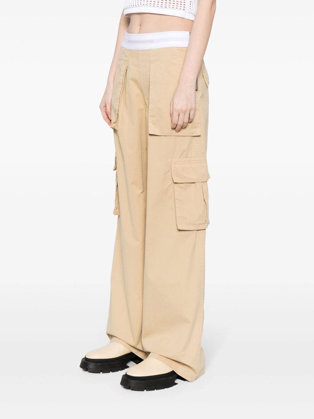 Mid Rise Cargo Rave Pants