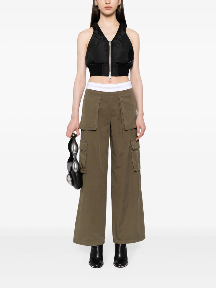 Mid Rise Cargo Rave Pants