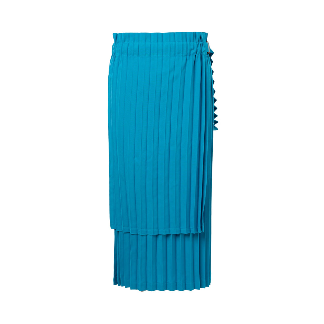 Color Pleats Bottom 2 Skirt