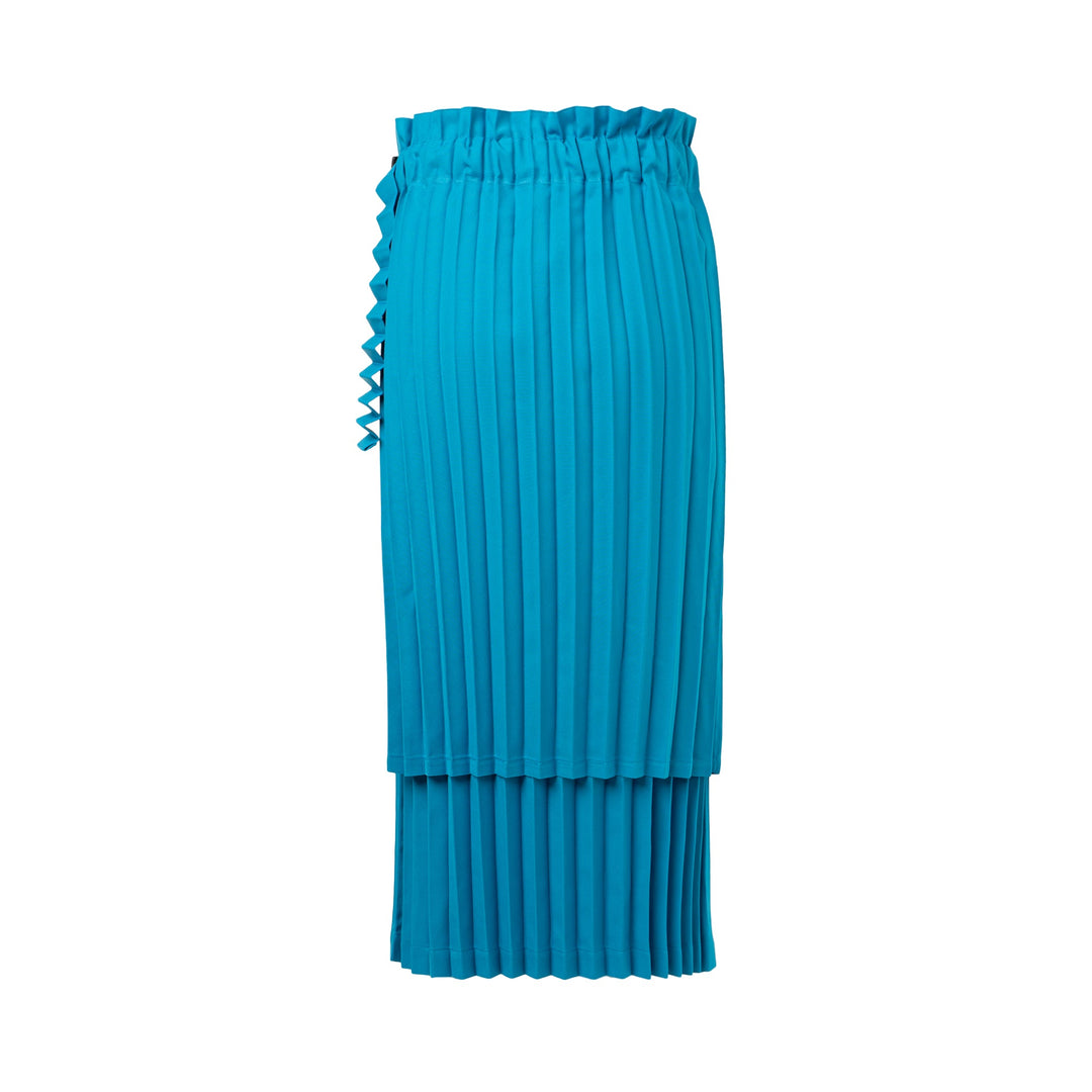 Color Pleats Bottom 2 Skirt