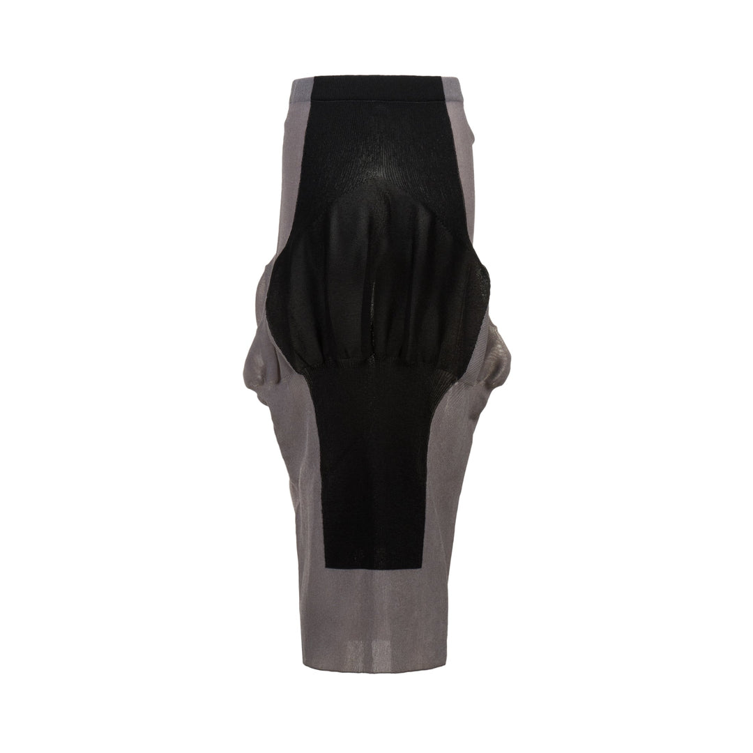 Shaped Nude Skirt