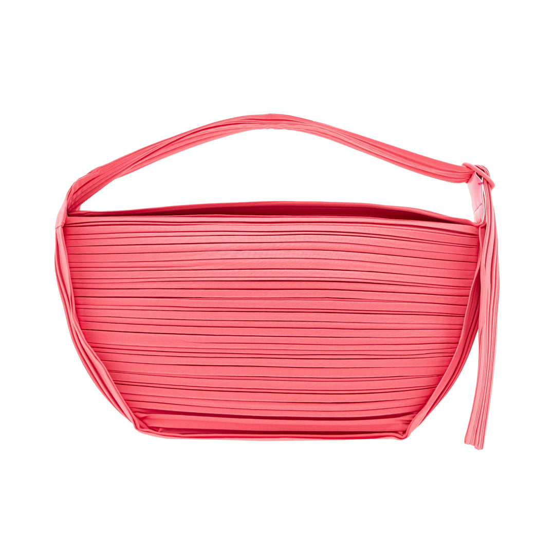 Pleats Half Moon Bag