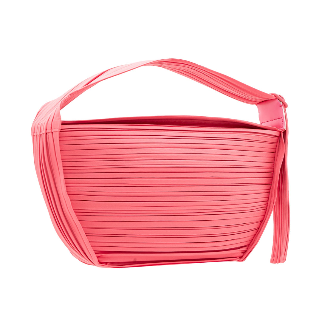 Pleats Half Moon Bag